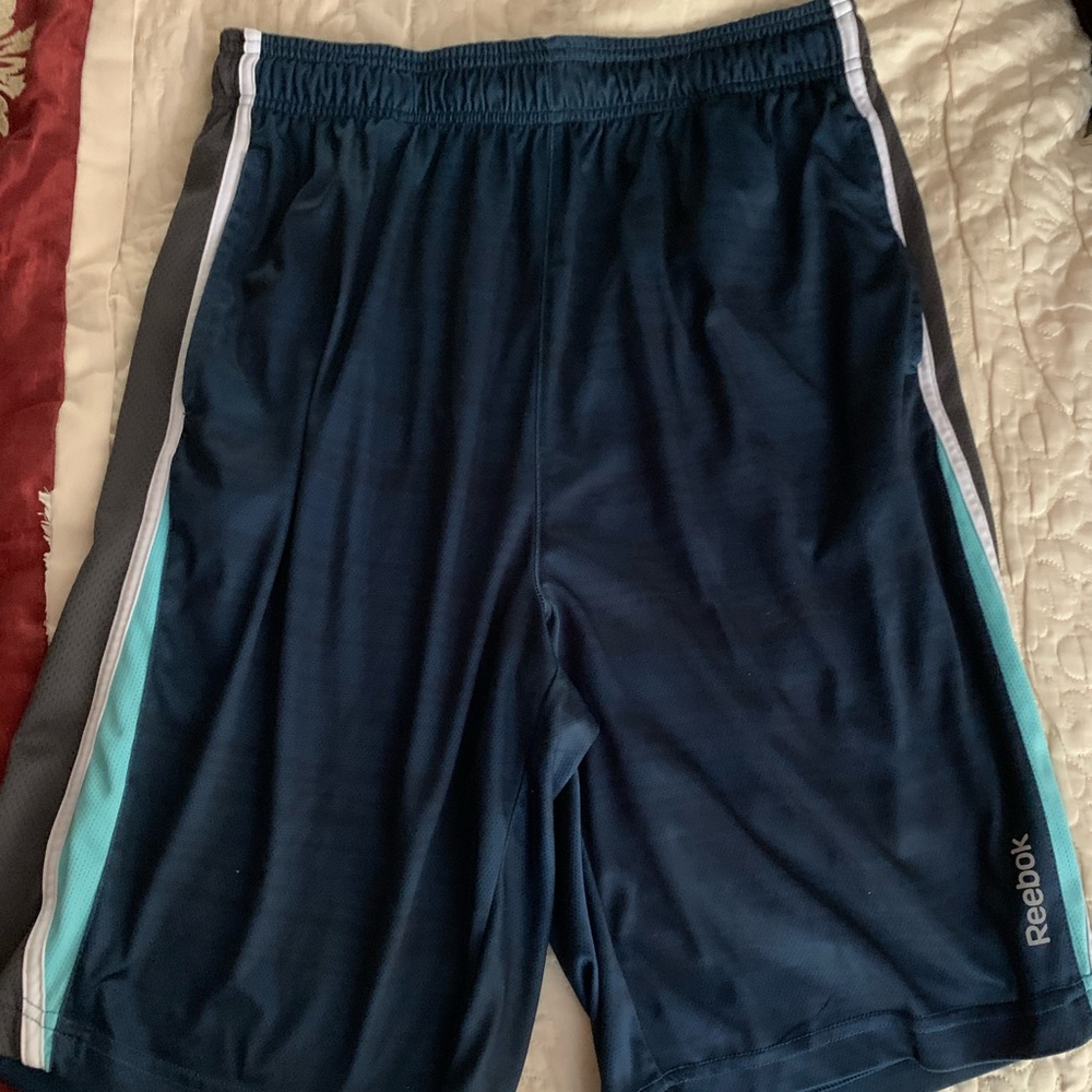 Blue Reebok Gym Shorts